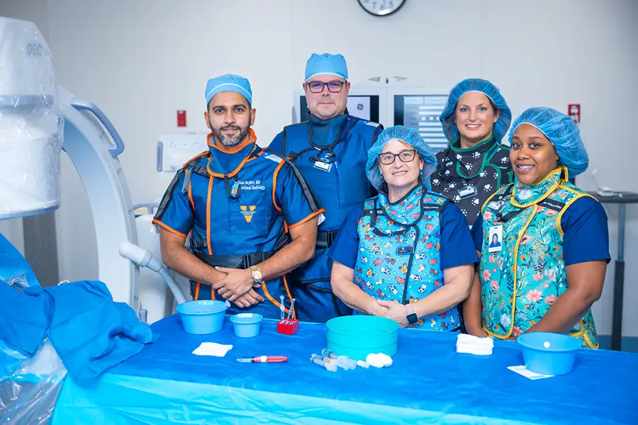 Akron Vascular Care GAE team